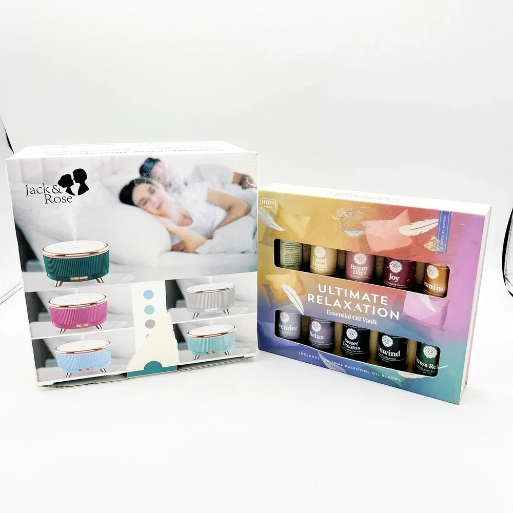 Jack Rose Essential Oil Diffuser 500ml Plug In and Relaxation Oils‎ Vault